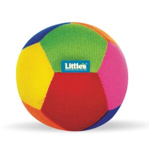 little's soft plush baby ball with rattle sound