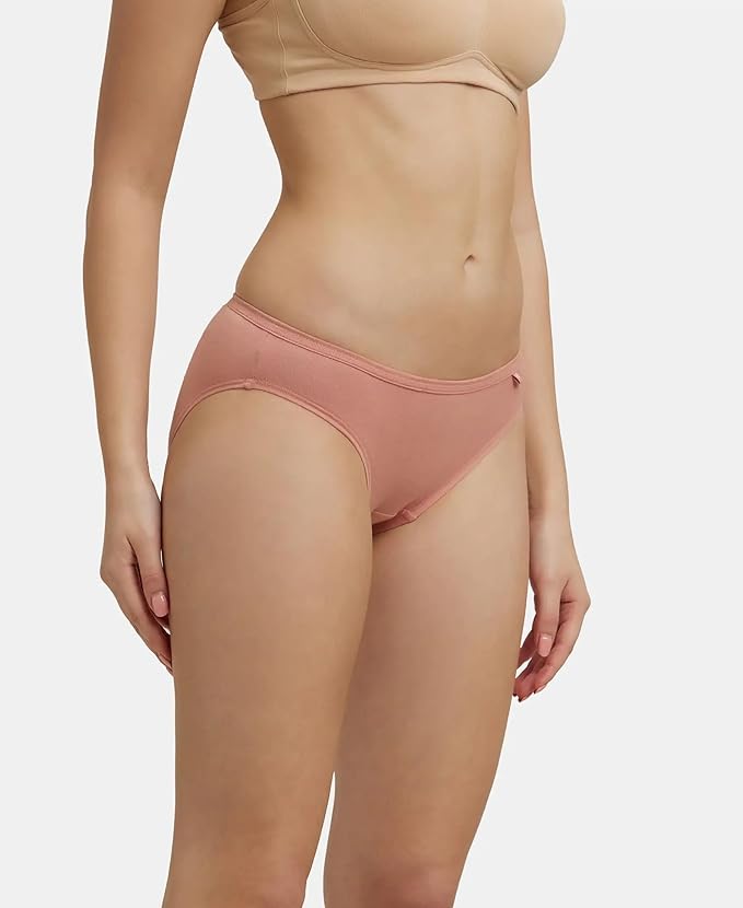 jockey women's medium coverage pack of 3 panties panty (pack of 3 colors & prints may vary)
