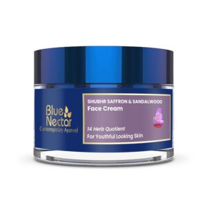 blue nectar saffron anti aging cream for women