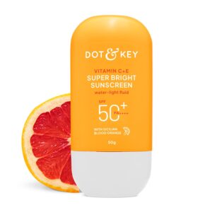 dot & key vitamin c + e super bright sunscreen spf 50 in vivo tested