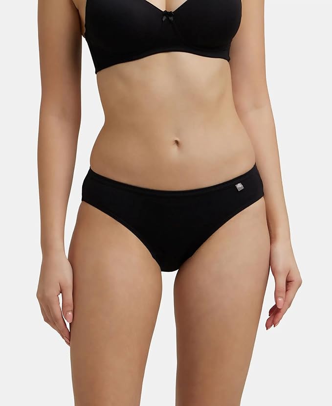 jockey women's medium coverage pack of 3 panties panty (pack of 3 colors & prints may vary)