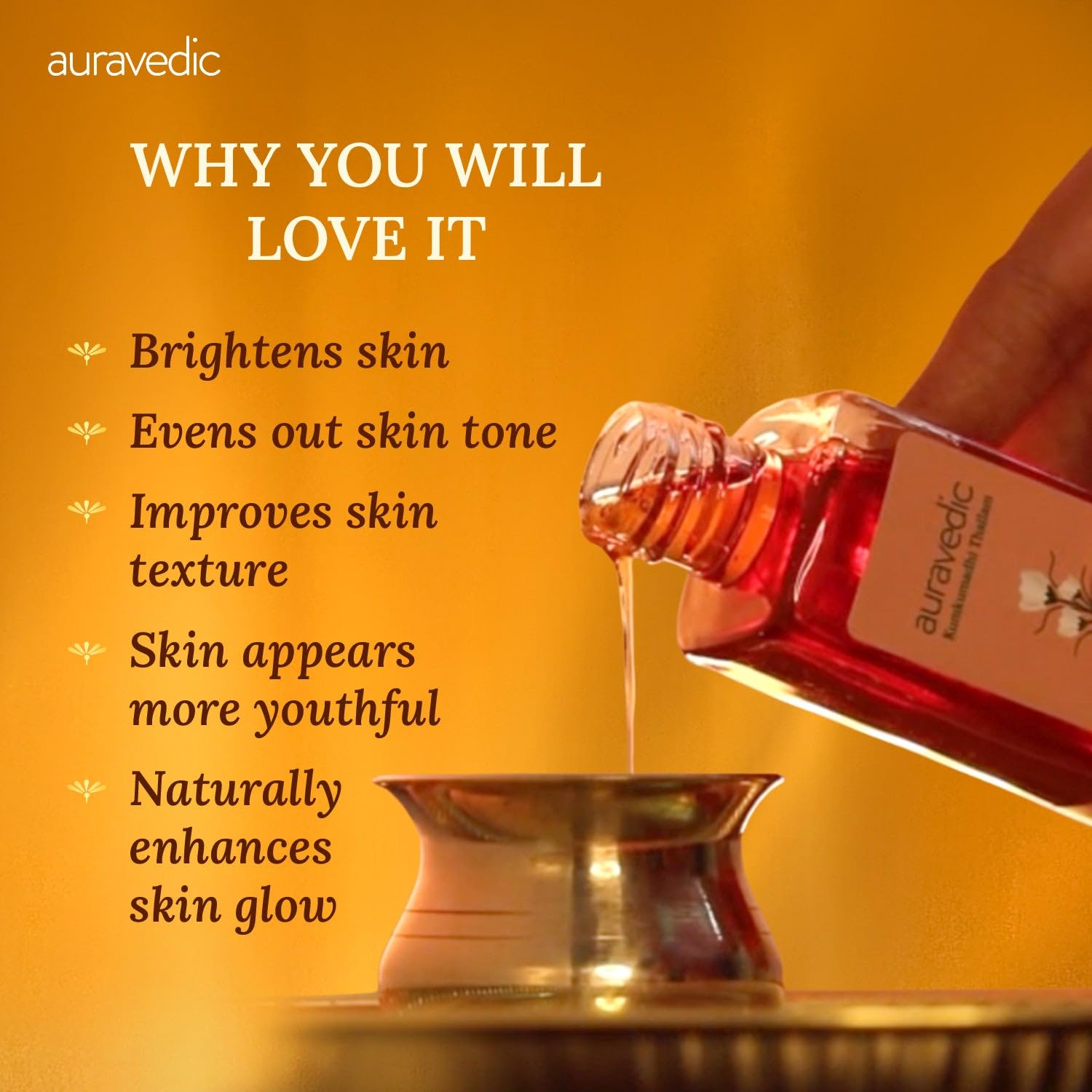 auravedic kumkumadi oil for face
