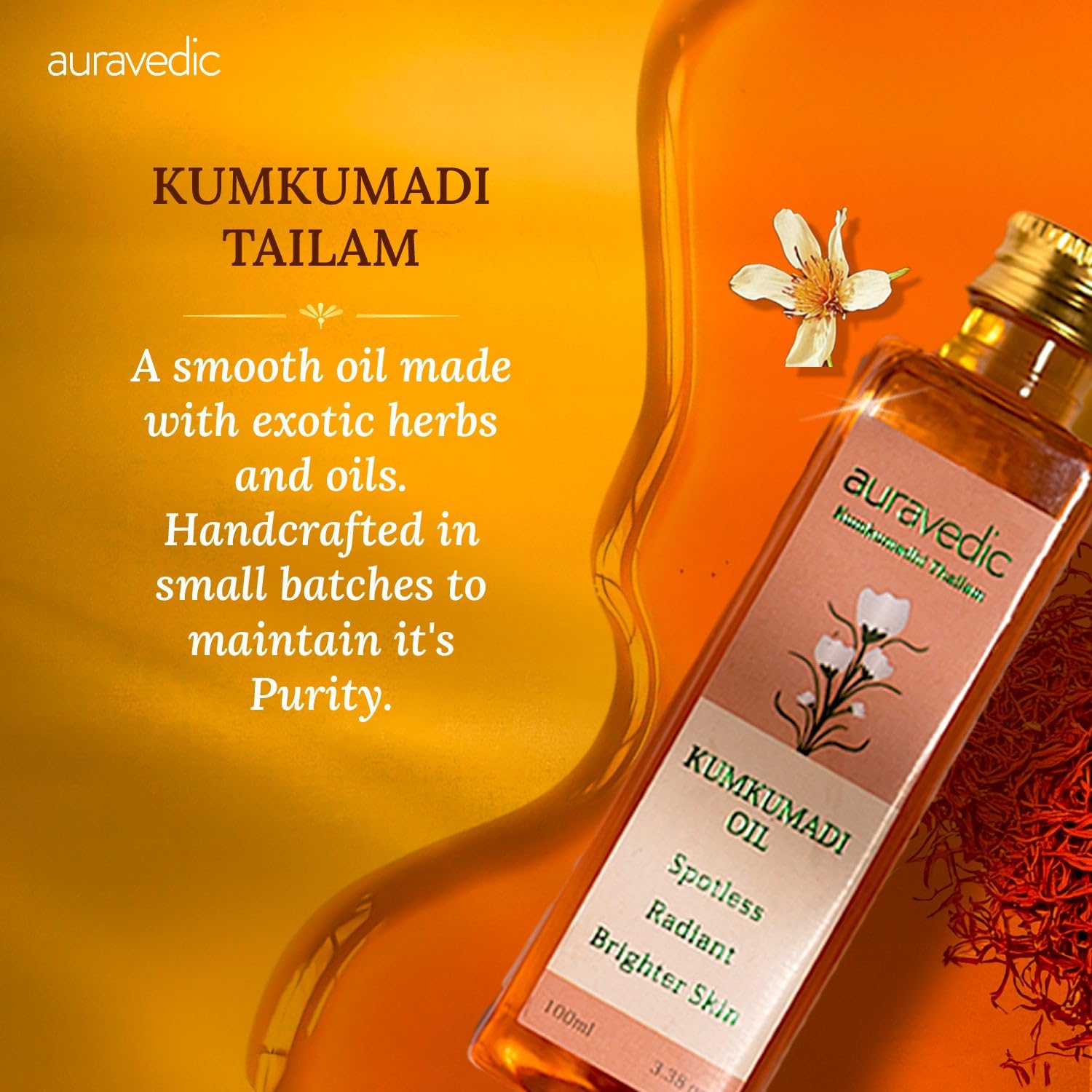 auravedic kumkumadi oil for face