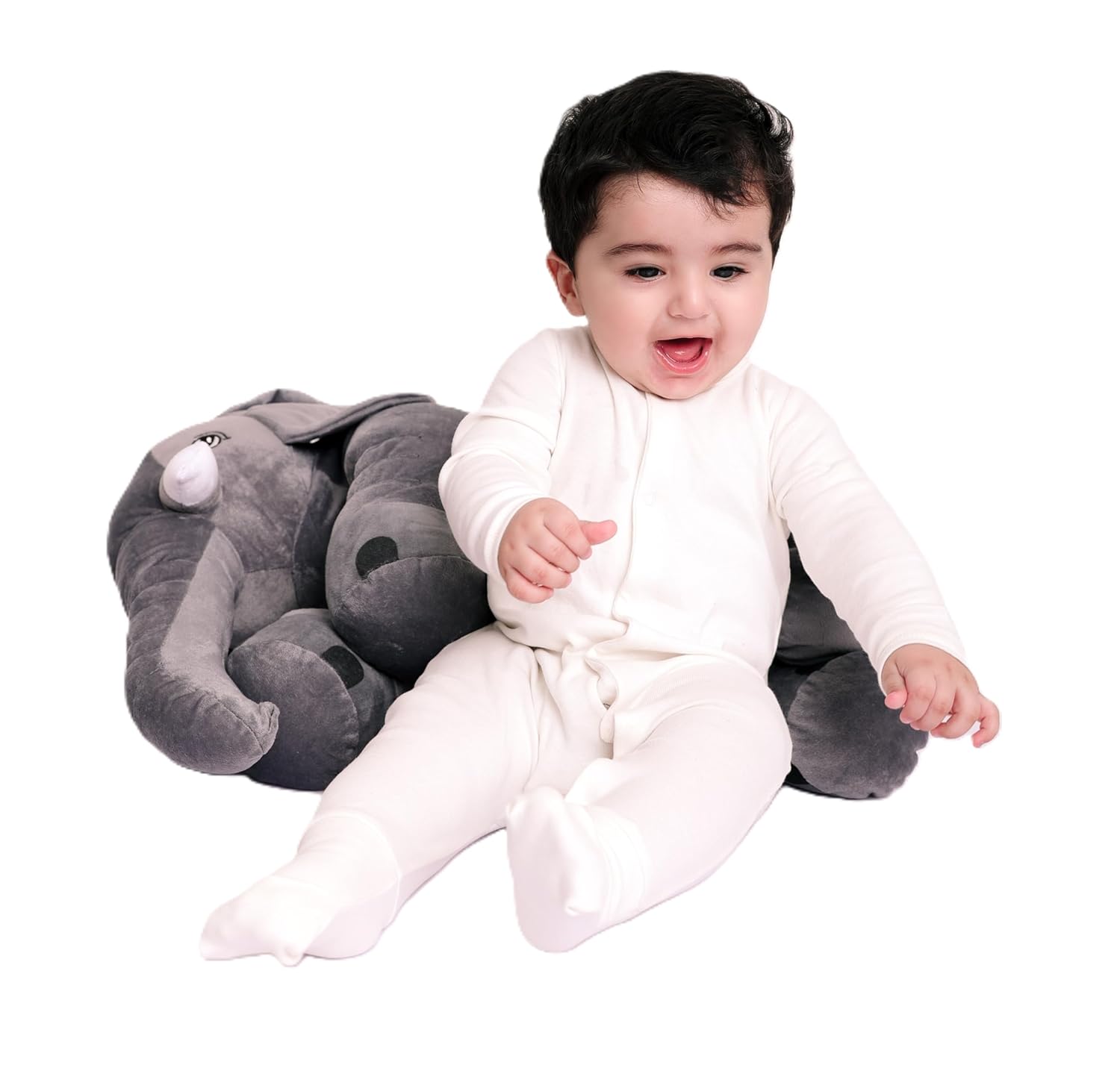big size fibre filled stuffed animal elephant soft toy