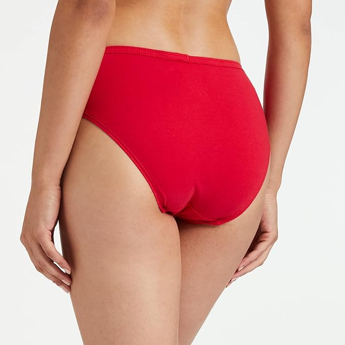 van heusen women anti bacterial bikini panty 100% super combed cotton pack of 3
