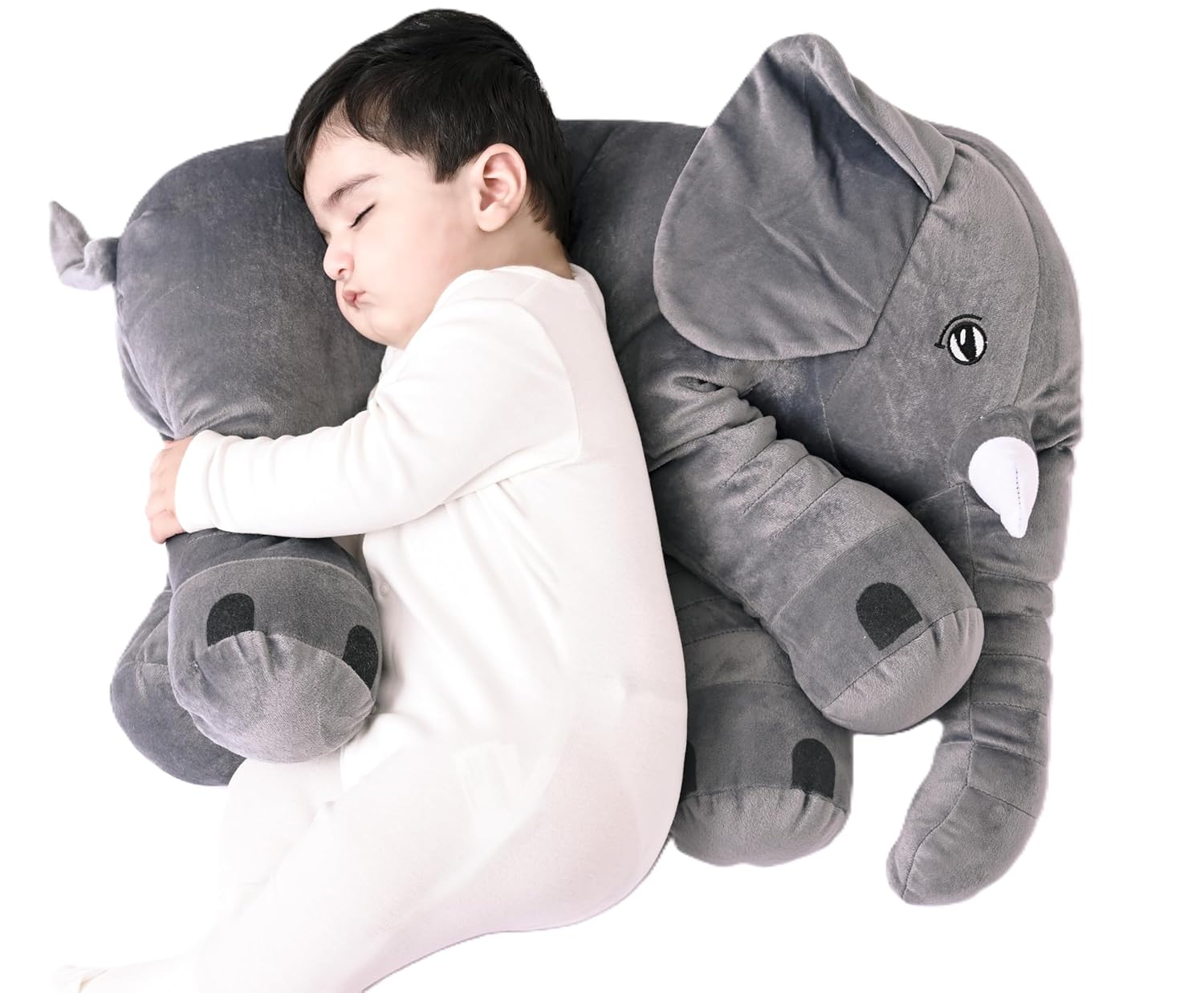 big size fibre filled stuffed animal elephant soft toy
